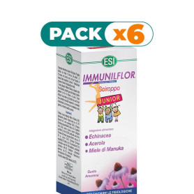 Pack 6x IMMUNILFLOR JARABE JUNIOR 180Ml. ESI