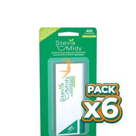 Pack 6x STEVIA MIDY 400 COMPRIMIDOS TREPAT DIET - ESI