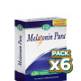Pack 6x MELATONINA PURA 1Mg. 120 MICROTABLETAS TREPAT DIET - ESI
