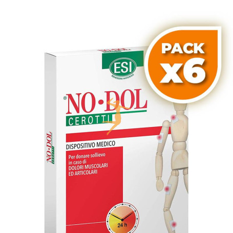 Pack 6x NODOL PARCHES 5 UNIDADES TREPAT DIET - ESI