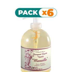 Pack 6x JABÓN DE MARSELLA LÍQUIDO 500Ml. TREPAT DIET - ESI