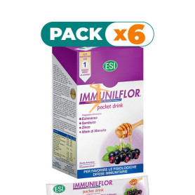 Pack 6x IMMUNILFLOR POCKET DRINK ESI