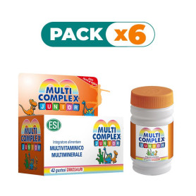 Pack 6x MULTICOMPLEX JUNIOR 42 TABLETAS ESI