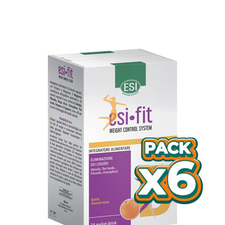 Pack 6x FIT DRENA 24 POCKET DRINK ESI