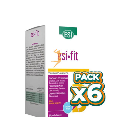 Pack 6x ESI FIT 24 POCKET ESI