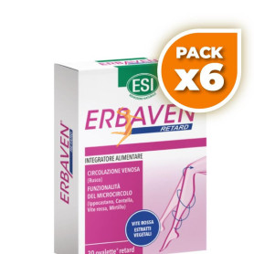 Pack 6x ERBAVEN RETARD 30 TABLETAS ESI