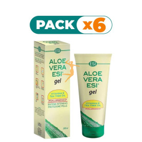 Pack 6x ALOE VERA GEL CON ARBOL DE TE 200Ml ESI