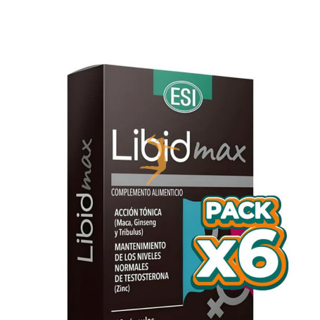 Pack 6x LIBIDMAX 10 CÁPSULAS ESI