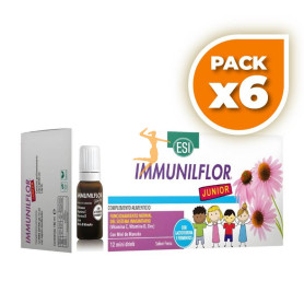 Pack 6x IMMUNILFLOR JUNIOR MINI DRINK 12 VIALES ESI