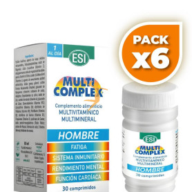 Pack 6x MULTICOMPLEX HOMBRE 30 COMPRIMIDOS ESI