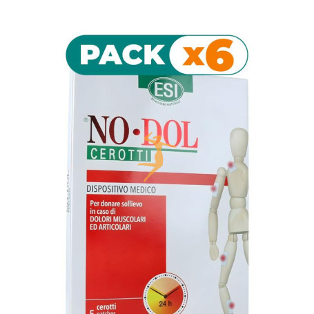 Pack 6x NODOL PARCHE CERVICAL 5 UNIDADES ESI