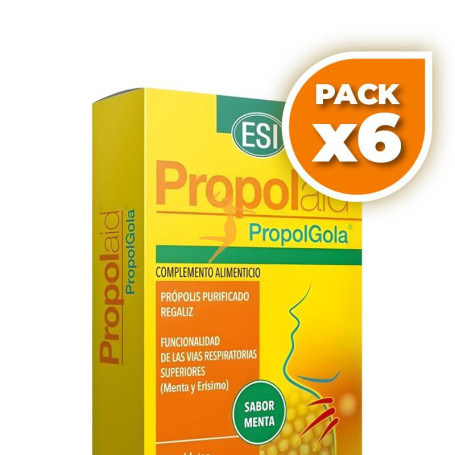 Pack 6x PROPOLGOLA MENTA 15 TABLETAS ESI