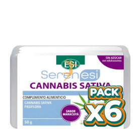 Pack 6x SERENESI CANNABIS SATIVA PASTILLAS BLANDAS 50G ESI