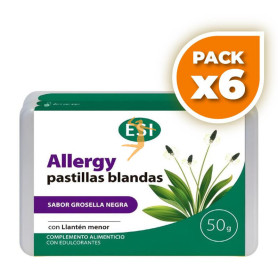 Pack 6x ALLERGY PASTILLAS BLANDAS SUIZAS 50G ESI