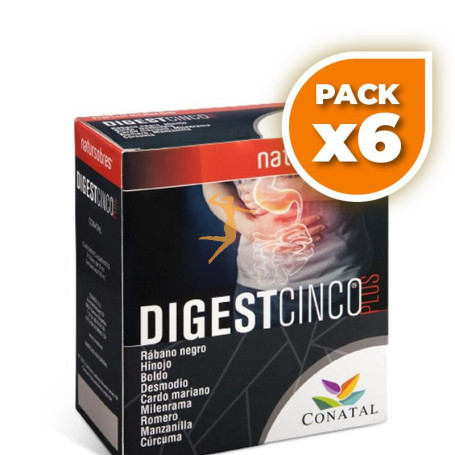 Pack 6x DIGESTCINCO PLUS 14 SOBRES CONATAL