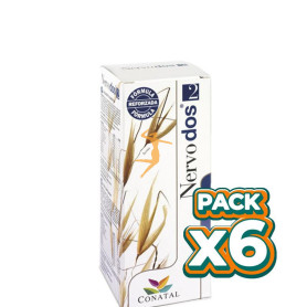 Pack 6x NERVODOS PLUS ASHWAGANDHA 14 SOBRES CONATAL
