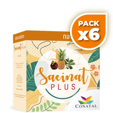 Pack 6x SACINAT PLUS 14 SOBRES CONATAL