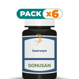 Pack 6x GASTROZYM 90 CÁPSULAS VEGETALES BONUSAN