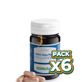 Pack 6x PQQ META PLUS 30 CAPSULAS BONUSAN
