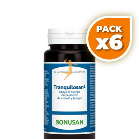 Pack 6x TRANQUILOSAN 60 CÁPSULAS BONUSAN