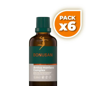 Pack 6x ARNICA MONTANA COMPLEX 50ML BONUSAN