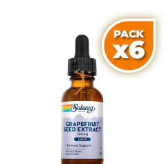 Pack 6x GRAPEFRUIT SEED LIQUIDO 30Ml. SOLARAY