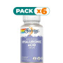 Pack 6x HYALURONIC ACID 60Mg. 30 CÁPSULAS SOLARAY