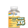Pack 6x PANTOTHENIC ACID 500Mg. 100 CÁPSULAS SOLARAY