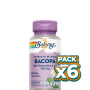 Pack 6x BACOPA 100Mg. 60 CÁPSULAS VEGETALES SOLARAY