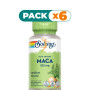 Pack 6x MACA 525Mg. 100 CÁPSULAS SOLARAY