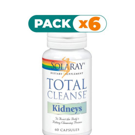 Pack 6x TOTAL CLEANSE KIDNEYS 60 CÁPSULAS SOLARAY