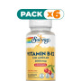 Pack 6x VITAMIN B12 2.000Mcg. 90 COMPRIMIDOS SUBLINGUALES SOLARAY