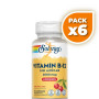 Pack 6x VITAMIN B12 2.000Mcg. 90 COMPRIMIDOS SUBLINGUALES SOLARAY