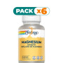 Pack 6x MAGNESIUM 90 CÁPSULAS VEGETALES SOLARAY