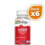 Pack 6x UBIQUINOL COQ-10 50Mg. 30 PERLAS SOLARAY