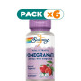 Pack 6x POMEGRANATE 200Mg. 60 CÁPSULAS SOLARAY