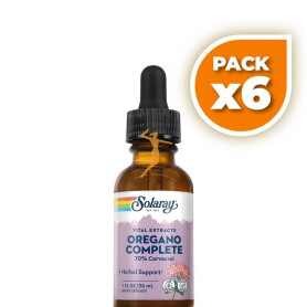 Pack 6x ORÉGANO COMPLETE 30Ml. SOLARAY