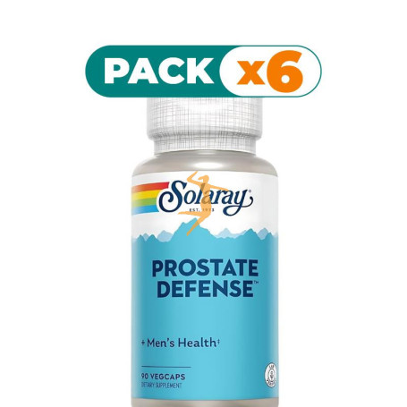 Pack 6x PROSTATE DEFENSE 90 CÁPSULAS SOLARAY