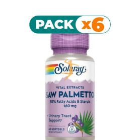 Pack 6x SAW PALMETTO 60 PERLAS SOLARAY