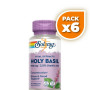 Pack 6x HOLLY BASIL 450Mg. 60 CÁPSULAS SOLARAY
