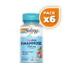 Pack 6x D-MANNOSE + CRANACTIN 60 CÁPSULAS SOLARAY
