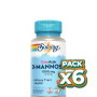 Pack 6x D-MANNOSE + CRANACTIN 60 CÁPSULAS SOLARAY