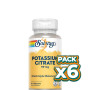 Pack 6x POTASIO CITRATO 99Mg. 60 CÁPSULAS VEGETALES SOLARAY