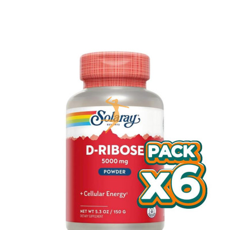Pack 6x D-RIBOSE 150Gr. 30 TOMAS SOLARAY