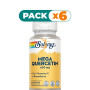 Pack 6x MEGA QUERCITIN 600Mg. 30 CÁPSULAS SOLARAY