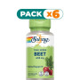 Pack 6x BEET ROOT 100 CÁPSULAS SOLARAY