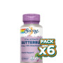 Pack 6x BUTTERBUR 60 CÁPSULAS SOLARAY