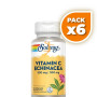 Pack 6x VITAMIN C CON ECHINACEA 60 CAPSULAS SOLARAY