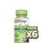 Pack 6x BLACK GARLIC BULB 50 CAPSULAS SOLARAY