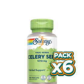Pack 6x CELERY SEED (APIO) 100 CAPSULAS SOLARAY